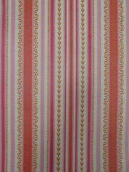 oranje roze geometrisch vintage behang