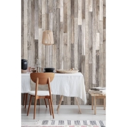 Rustic pallet wood imitation wallpaper