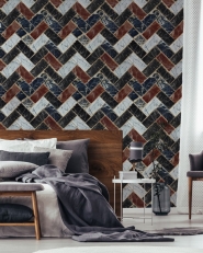 Premium wallpaper Herringbone