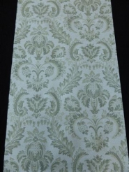 papier peint damask vert