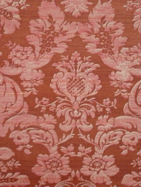 red damask vintage wallpaper